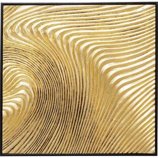 KARE Design Objektbild Wave gold (2er-Set)  