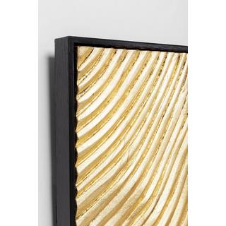 KARE Design Objektbild Wave gold (2er-Set)  