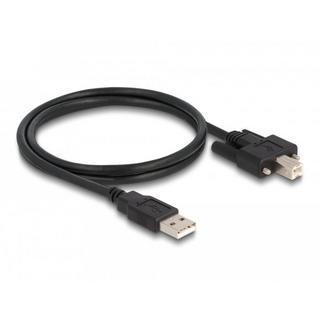 DeLock  87198 cavo USB 1 m USB 2.0 USB A USB B Nero 