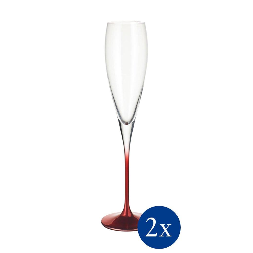 Image of Villeroy & Boch Signature Champagner Set 2tlg. Allegorie Premium Rosewood - ONE SIZE