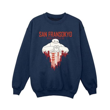 Disney  Big Hero 6 San Fransokyo Sweatshirt 