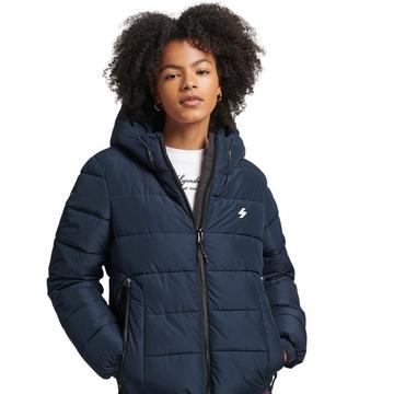 daunenjacke mit kapuze, damen uperdry pirit port