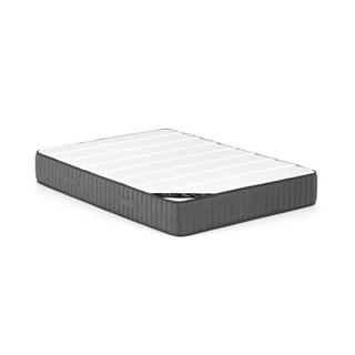 Vente-unique Ensemble 140 x 200 cm sommier + matelas ressorts ensachés 7 zones et mousse haute résilience ép.26cm - AUDACE de PALACIO  