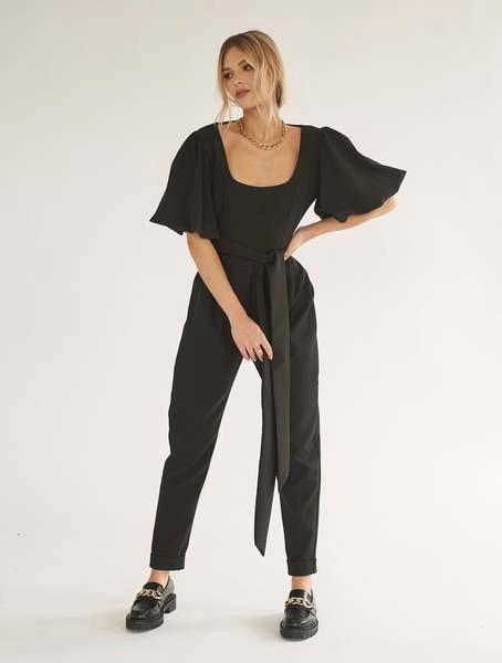 Image of Gigi Overall Unisex Schwarz XS