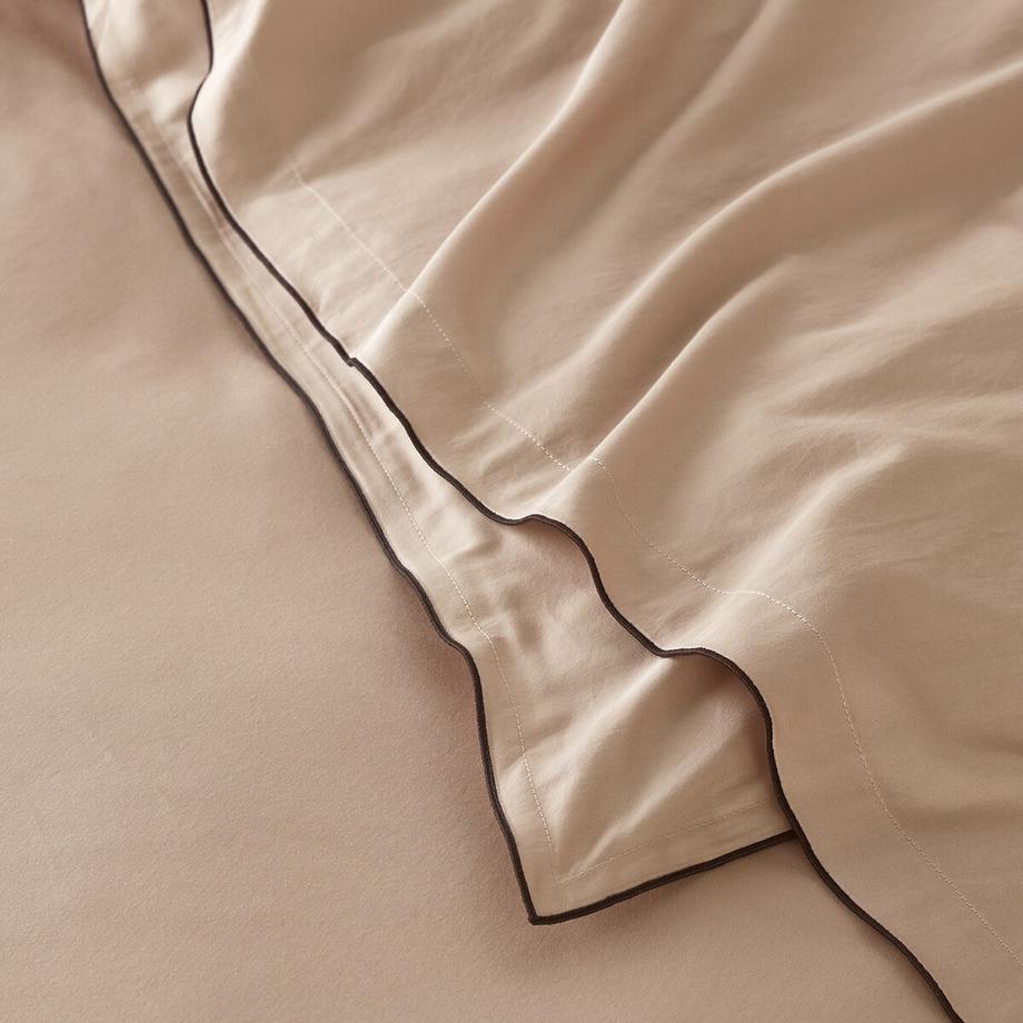 La Redoute Intérieurs Victor Tinta Unita Raso di Cotone Federa  