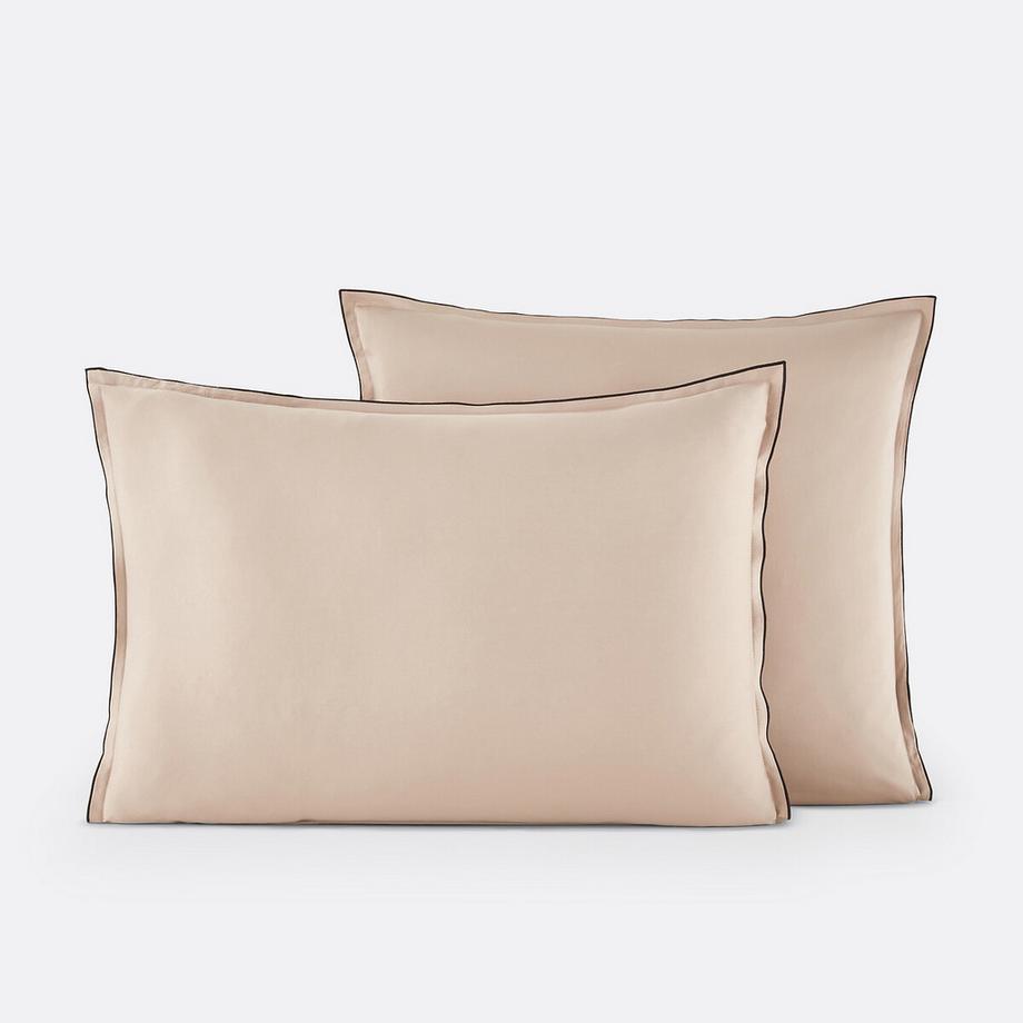 La Redoute Intérieurs Victor Tinta Unita Raso di Cotone Federa  