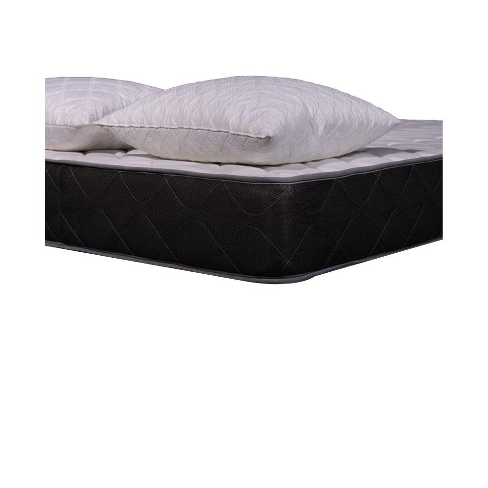 AB Matelas Matelas Luxe | 140x190cm avec 2 Oreillers en flocons mémoire 60x60cm | mousse 35kgm³ | 24 cm  