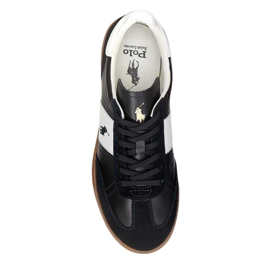 Ralph Lauren Aera Leder Sneaker Flach  