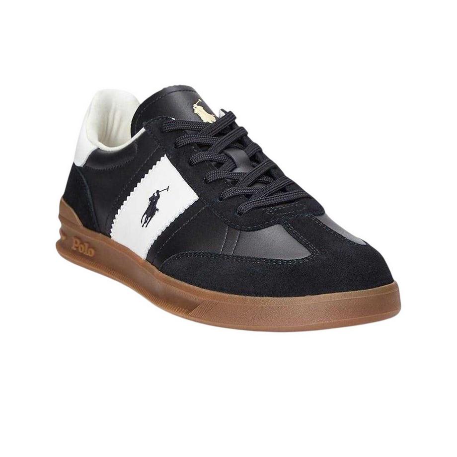 Ralph Lauren Aera Leder Sneaker Flach  