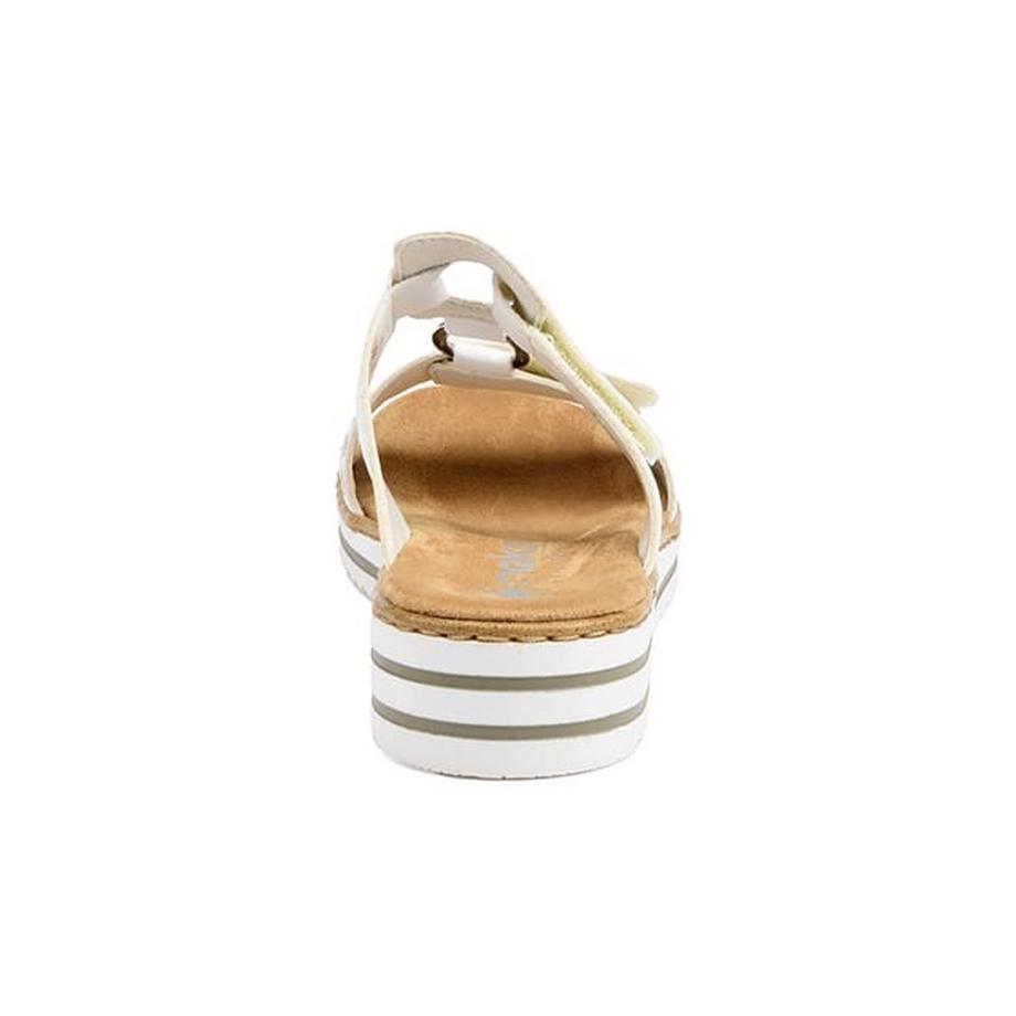 Rieker Sandali con plateau e chiusura a strappo  