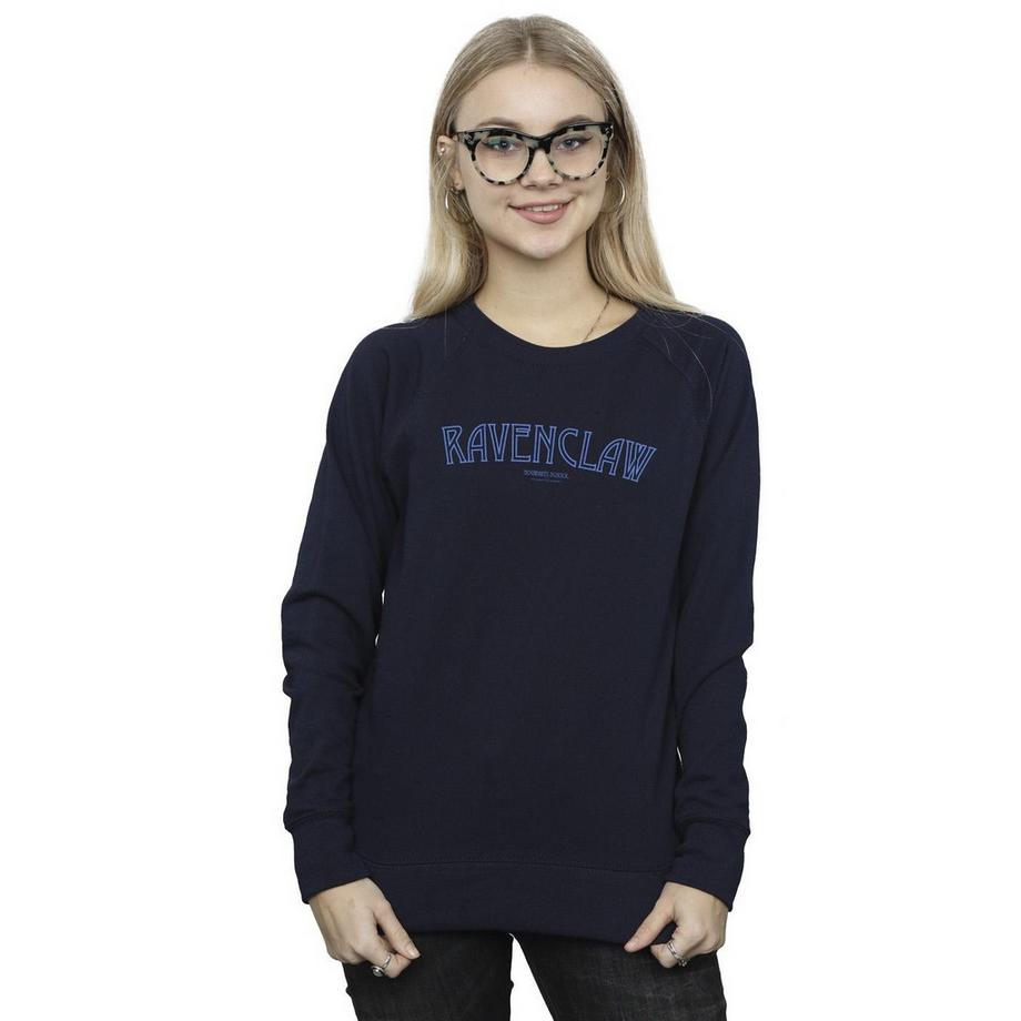 HARRY-POTTER Ravenclaw Felpa Girocollo  