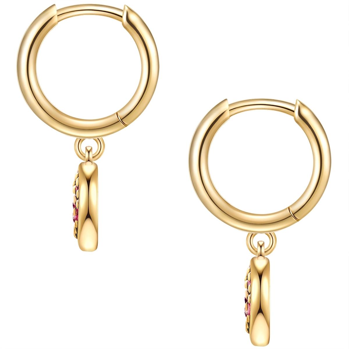 Glanzstücke München  Femme Boucles d´oreilles Coeur 