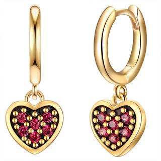 Glanzstücke München  Femme Boucles d´oreilles Coeur 