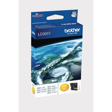 BROTHER Tintenpatrone yellow LC-985Y DCP-J315W 260 Seiten