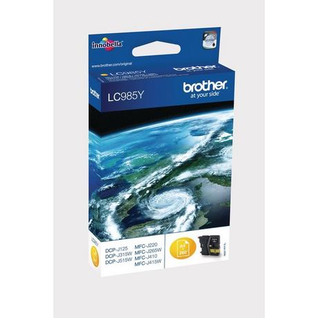 brother  BROTHER Tintenpatrone yellow LC-985Y DCP-J315W 260 Seiten 