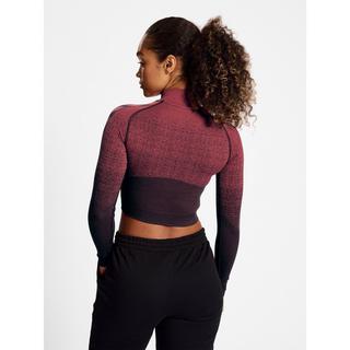 Hummel  langarmtrikot mit 1/2 nahtloem reißverchlu, damen fade 