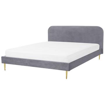 Letto con rete a doghe en Velluto Glamour FLAYAT