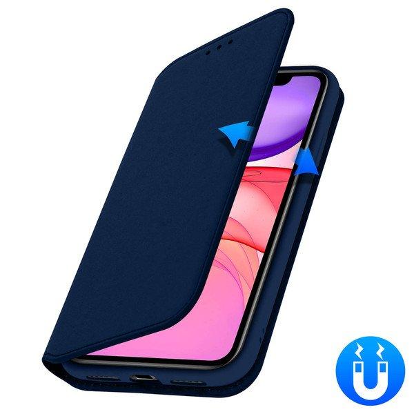 Avizar  Custodia Flip Apple iPhone 11 Blu 