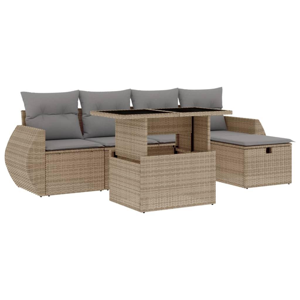 VidaXL Garten sofagarnitur poly-rattan  