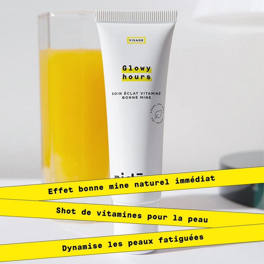 Nideco  Glowy Hours Vitaminreiche Pflege für einen strahlenden Teint 