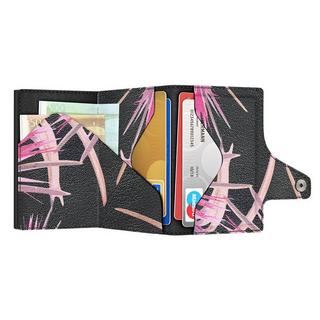 AVIATOR Wallet CLICK & slide Pineapple Flower,  