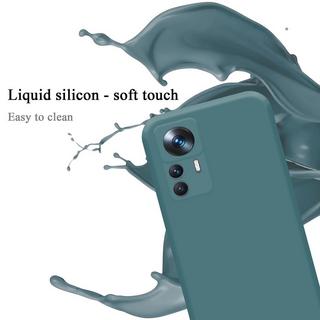 Cadorabo  Hülle für Xiaomi 12T  12T PRO in LIQUID GRÜN - Schutzhülle aus flexiblem TPU Silikon 