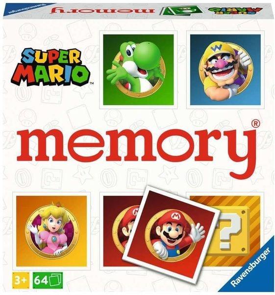 Ravensburger  Ravensburger memory® Super Mario - 20925 - der Spieleklassiker für Super Mario-Fans, Merkspiel für 2-8 Spieler ab 3 Jahren 