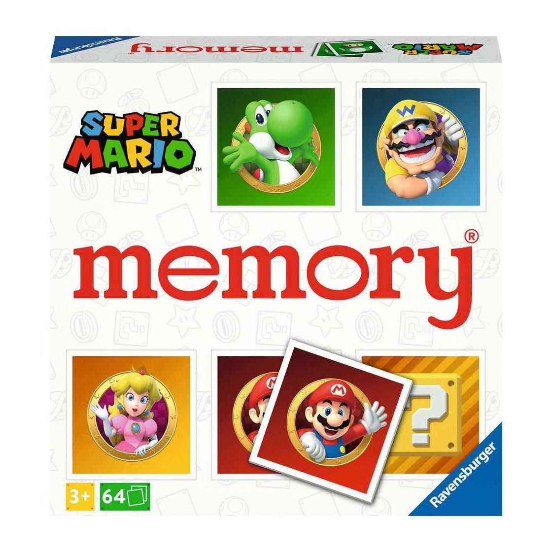 Image of memory® Super Mario - 20925 - der Spieleklassiker für Super Mario-Fans, Merkspiel für 2-8 Spieler ab 3 Jahren