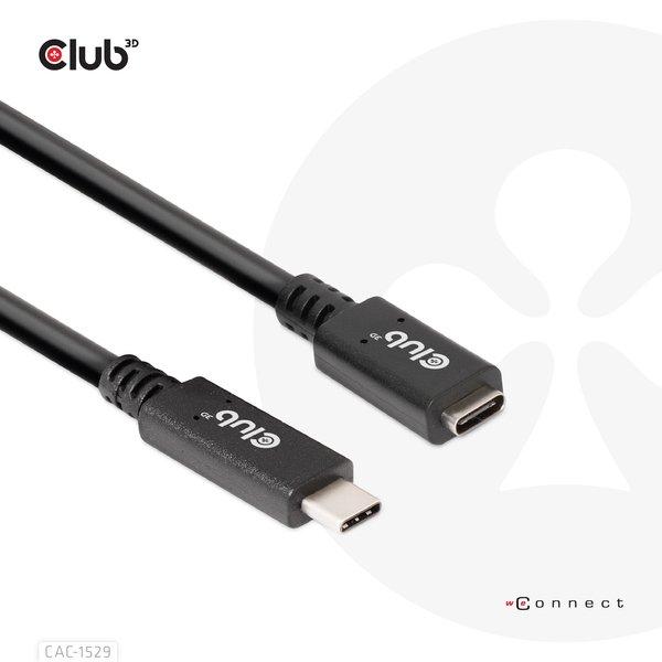 Image of USB Gen1 Type-C Extension Cable 5Gbps 60W(20V/3A) 4K60Hz M/F 1m/3.28ft