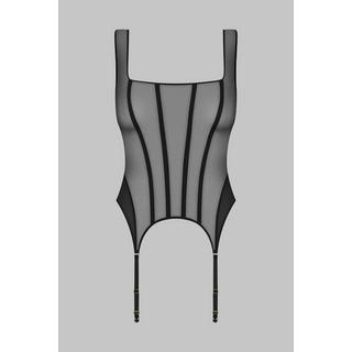 MAISON CLOSE  Corset avec porte-jarretelles - L'Amoureuse 