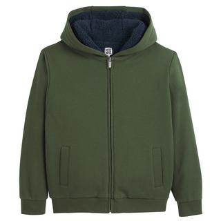 La Redoute Collections  Sweatjacke mit Kapuze und Reissverschluss mit Plüschfutter 