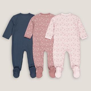 La Redoute Collections  Lot de 3 pyjamas naissance en coton 