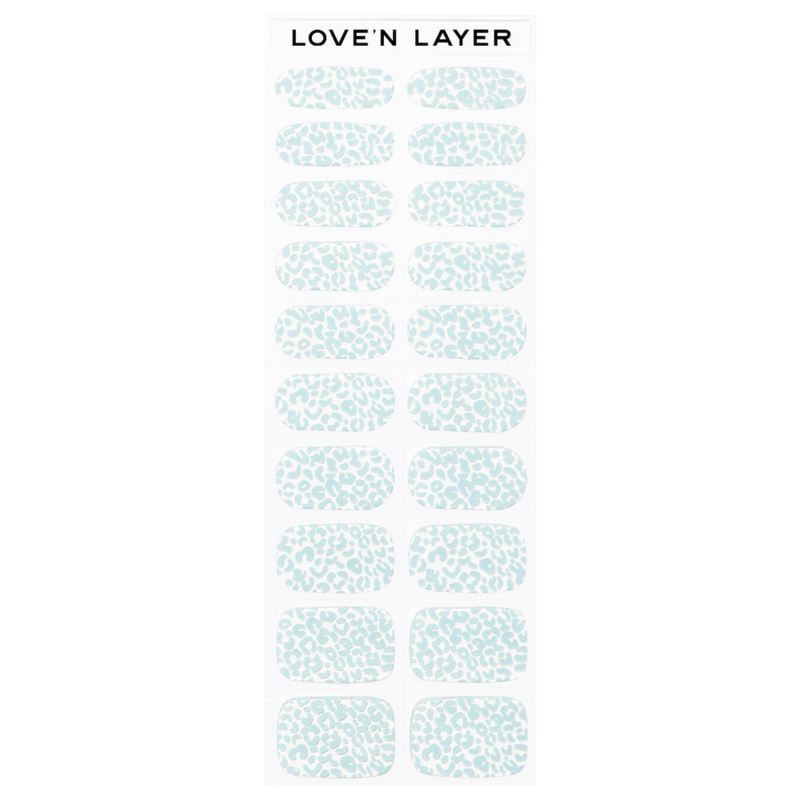 Image of Nagelfolie Leo Heavenly Blue Damen Blau 1 pezzo