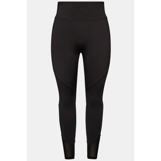 Ulla Popken  Sport-Leggings, Mesh-Einsätze, Tasche, recycelt 