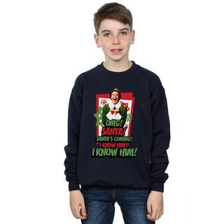 Elf  OMG Santa Sweatshirt 