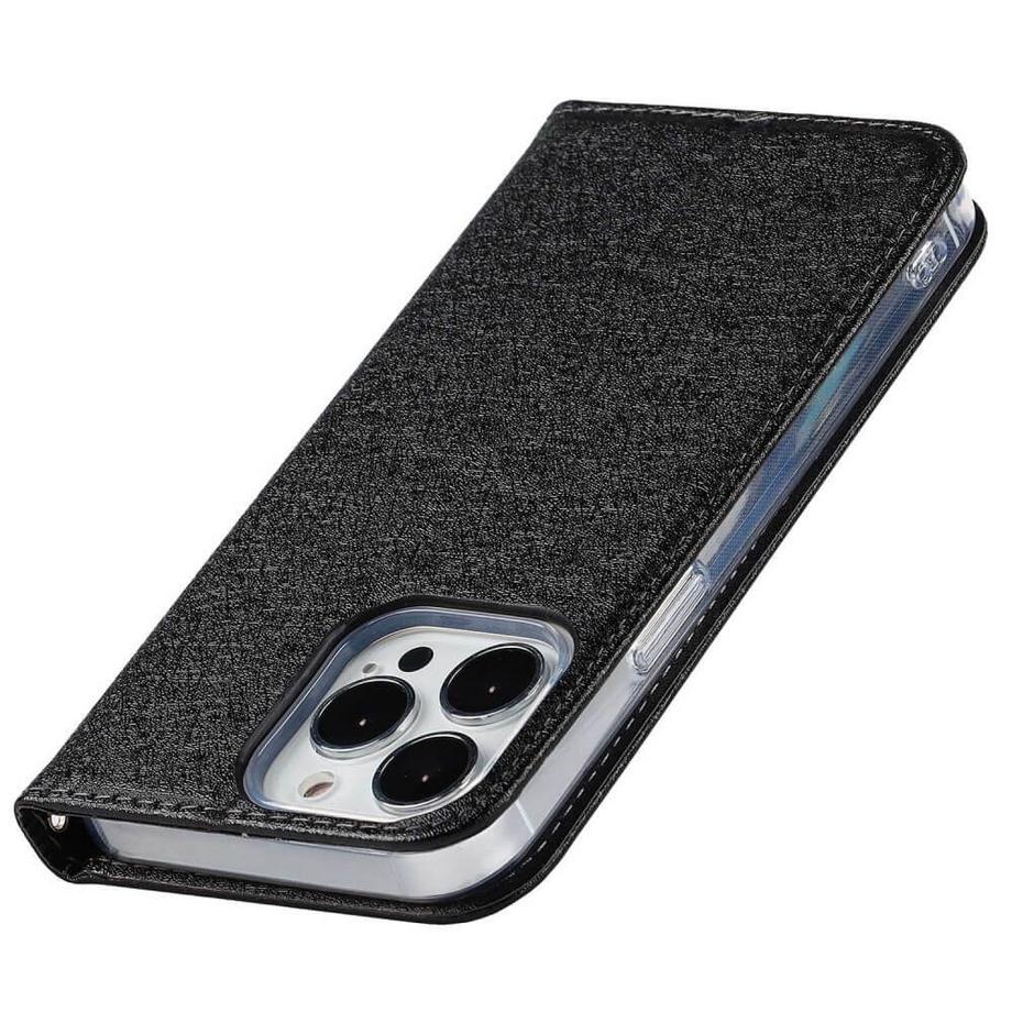 Cover-Discount  iPhone 14 Pro Max - Silk Texture Flip Case 