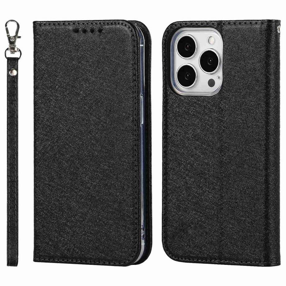 Cover-Discount  iPhone 14 Pro Max - Silk Texture Flip Case 