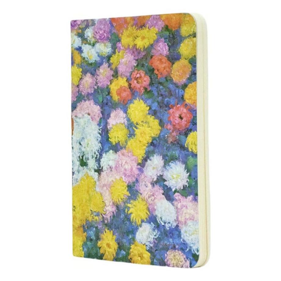 Cahier  Chrysanthèmes de Monet pointillé