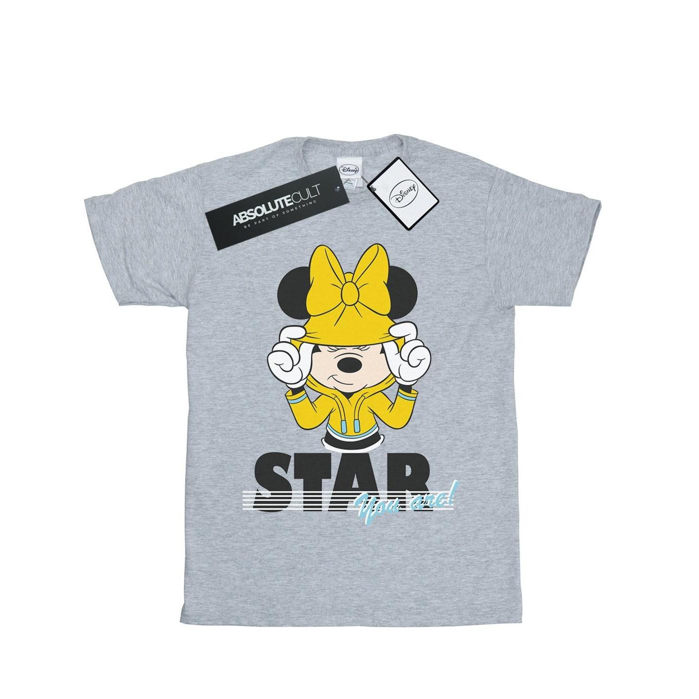 Image of Mickey Mouse Star You Are Tshirt Damen Grau M