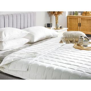 Beliani Couette double épaisseur toutes saisons en Polyester KORAB  