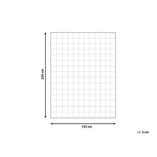 Beliani Couette double épaisseur toutes saisons en Polyester KORAB  