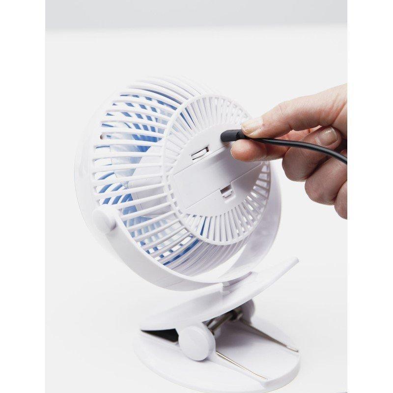 Mediashop Mini ventilatore wireless Livington Go Fan - Bianco  