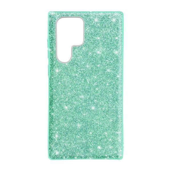 Avizar  Cover Paillette Galaxy S22 Ultra Verde 