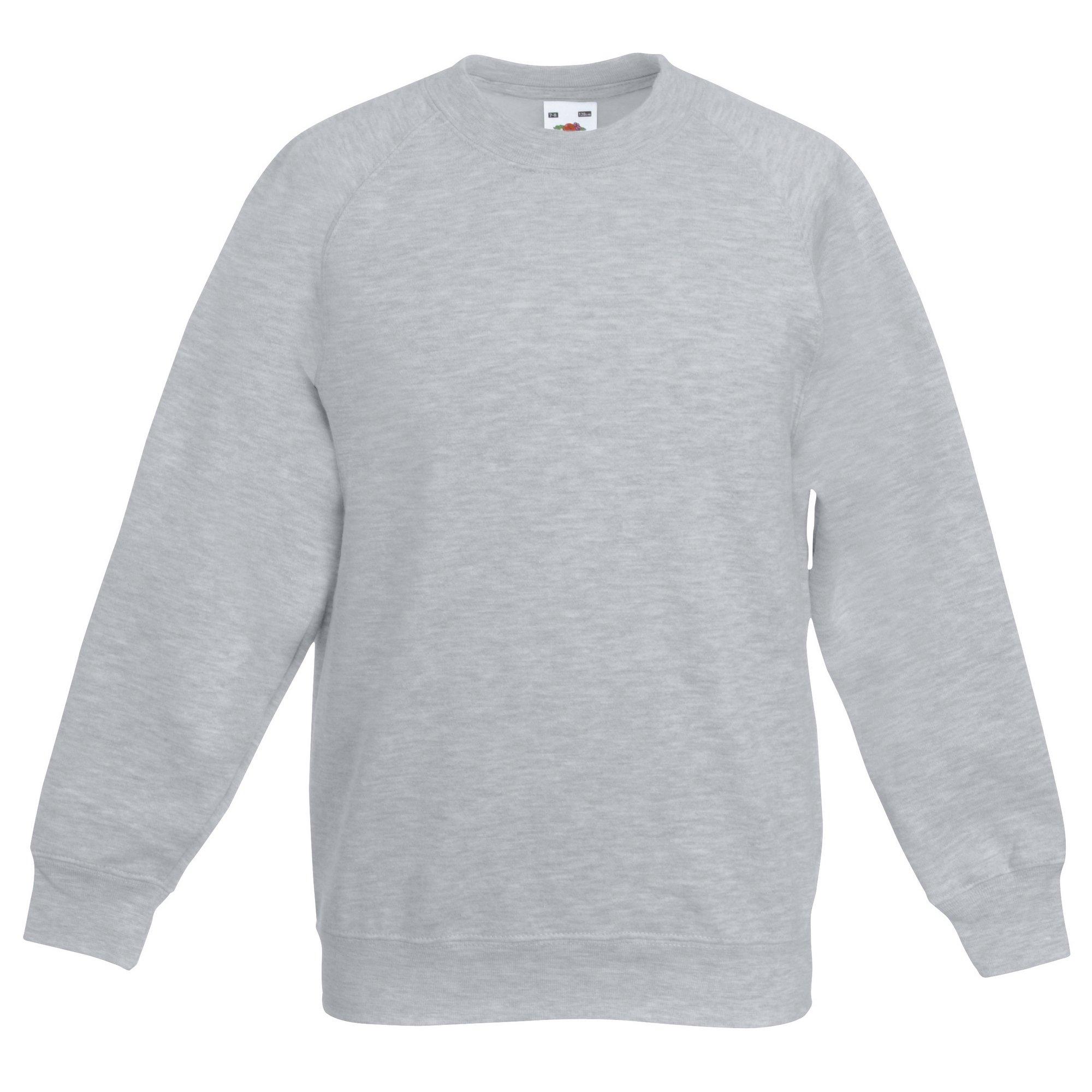 Image of Raglanärmeln Pullover Jungen Taubengrau 3-4