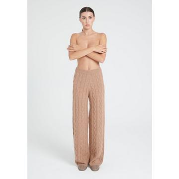 ZAYA 6 Pantalon maille torsadée 6 fils - 100% cachemire