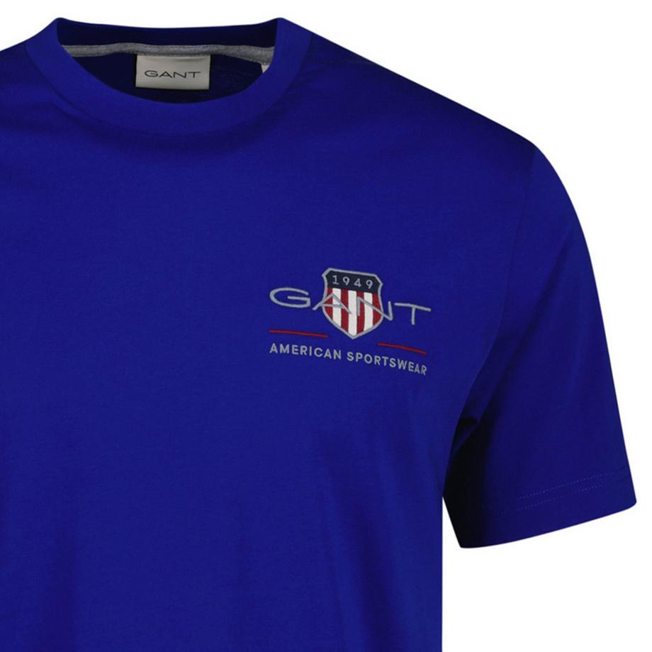 GANT  T-shirt  Pack de 1 Confortable à porter-Regular Archive Shield EMB 