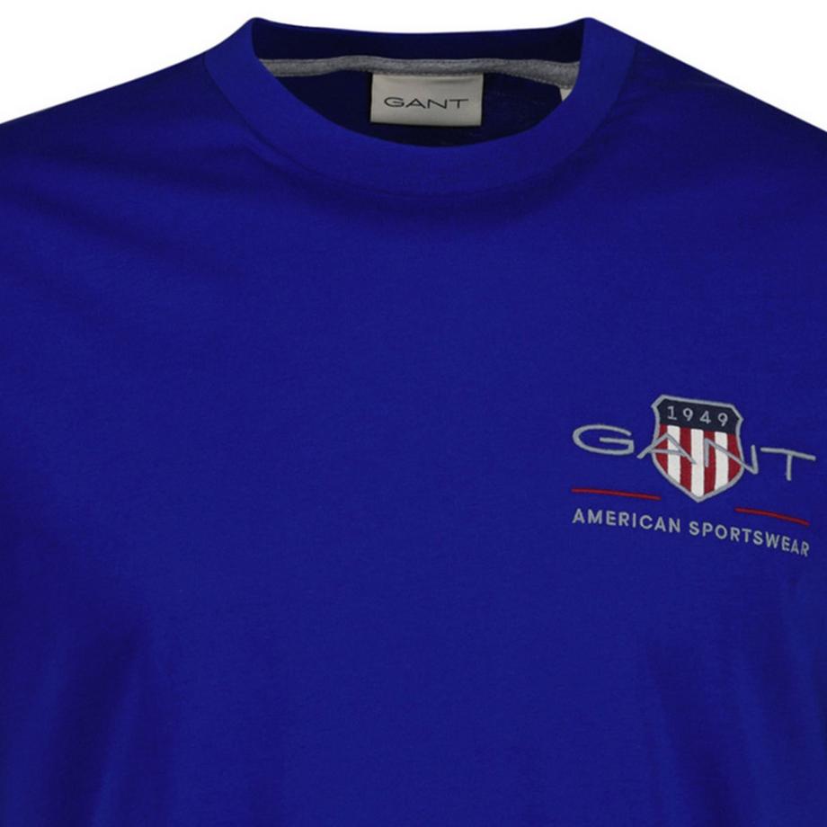 GANT  T-shirt  Pack de 1 Confortable à porter-Regular Archive Shield EMB 