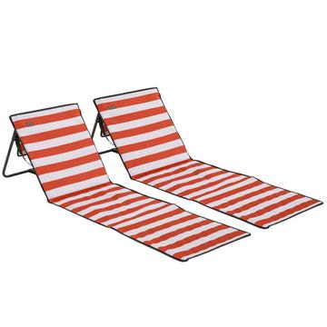 Chaise longue de plage pliable