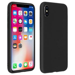 Avizar  Coque Soft Touch Noir iPhone X et XS 