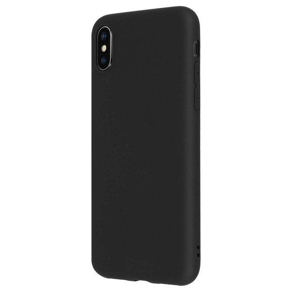 Avizar  Coque Soft Touch Noir iPhone X et XS 